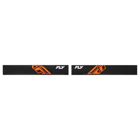 Gafas FLY RACING Focus negro/naranja - Lente transparente
