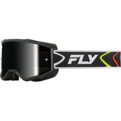 Gafas FLY RACING Zone negro/blanco - Lente negro