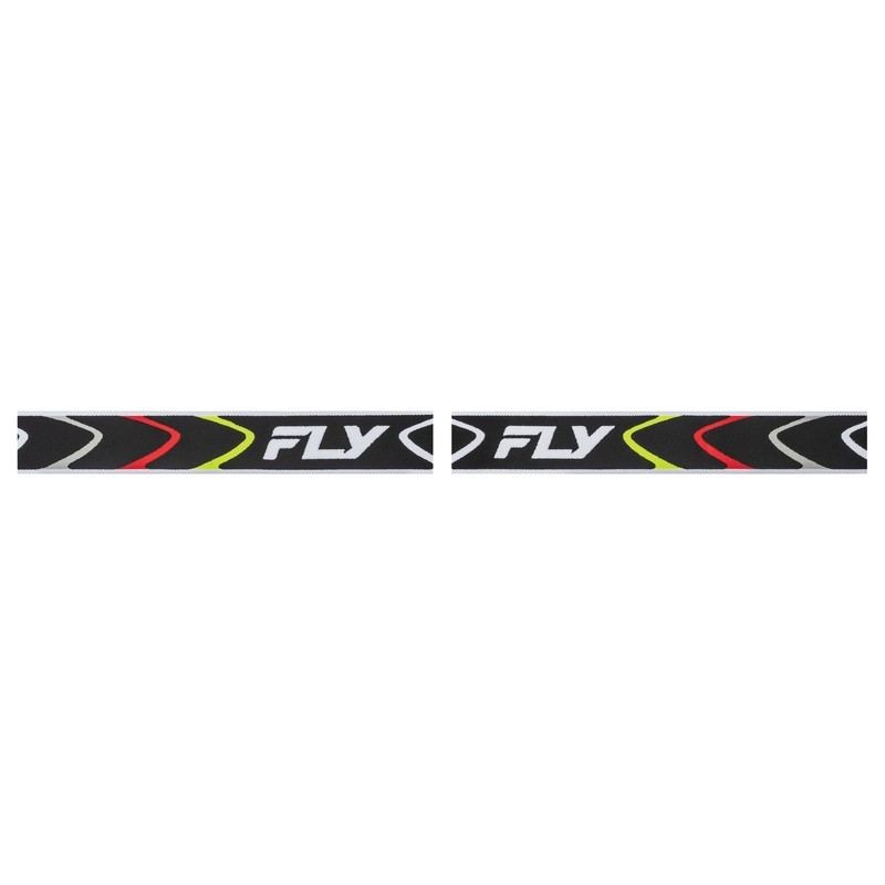 Gafas FLY RACING Zone negro/blanco - Lente negro