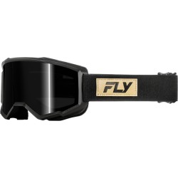 Gafas FLY RACING Focus Sand negro - Lente Ahumado Oscuro