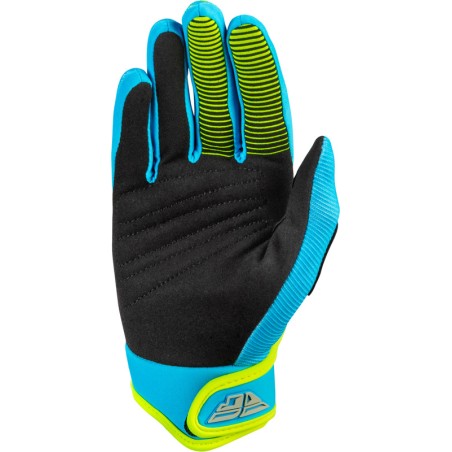 Guantes infantiles FLY RACING F-16 - azul/Hi-Vis