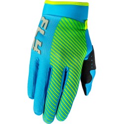 Guantes infantiles FLY RACING F-16 - azul/Hi-Vis