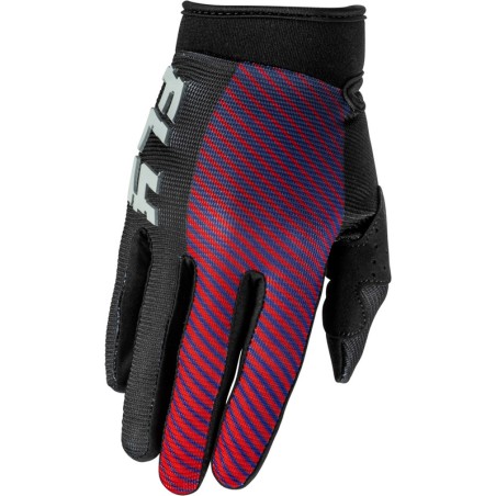 Guantes infantiles FLY RACING F-16 - negro/rojo/violeta