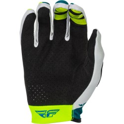 Guantes FLY RACING Lite - gris/Lime/Teal 2