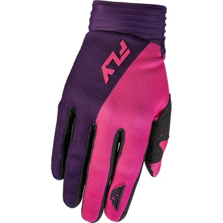 Guantes infantiles FLY RACING F-16 - rosa/malva