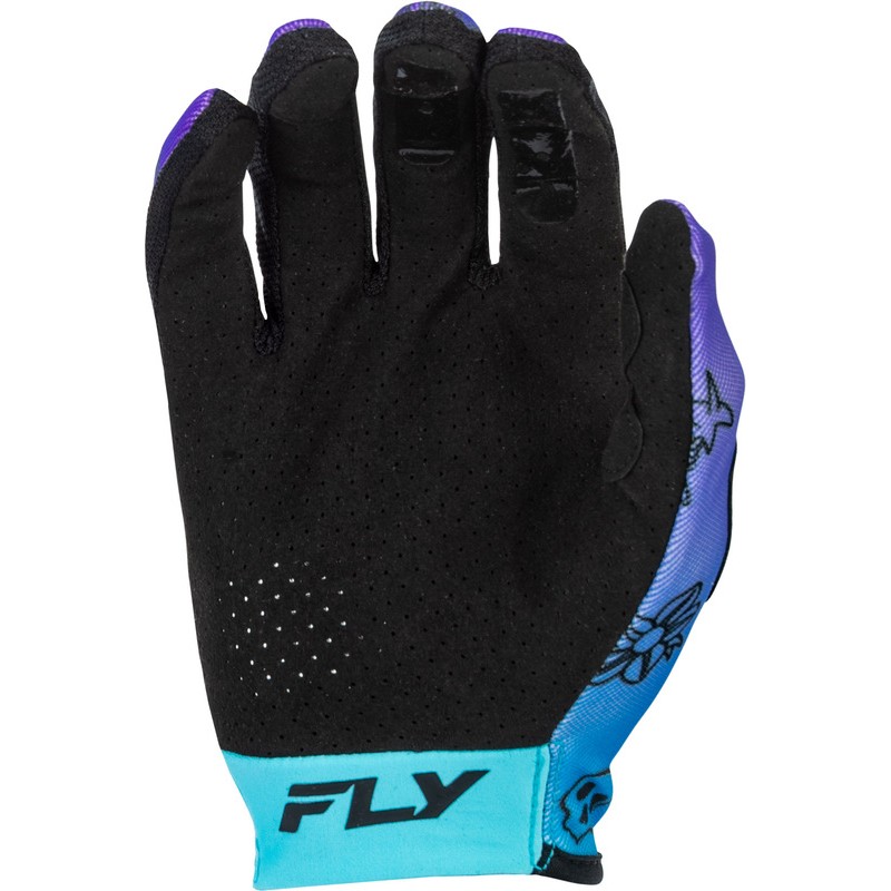 Guantes FLY RACING Lite Outline Special Edition - violeta/azul/negro
