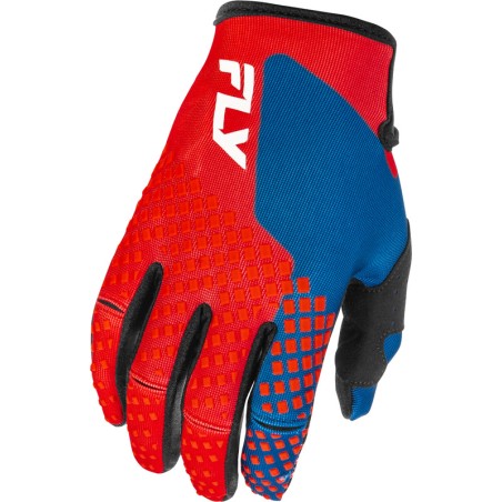 Guantes infantiles FLY RACING Kinetic - rojo/blanco/azul