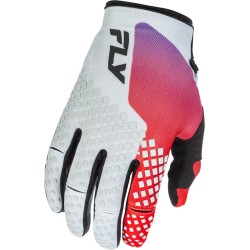 Guantes infantiles FLY RACING Kinetic - gris/rojo/violeta/negro
