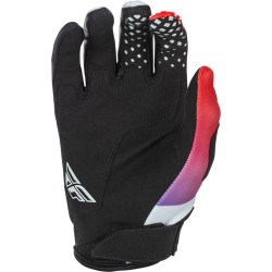 Guantes infantiles FLY RACING Kinetic - gris/rojo/violeta/negro 2