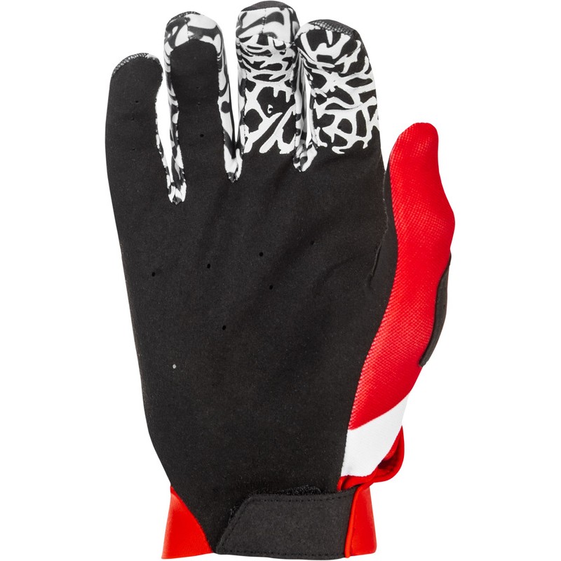 Guantes FLY RACING Pro Lite DBK - negro/blanco/rojo