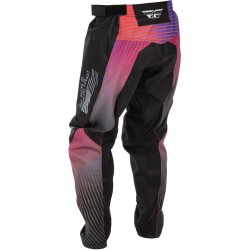 Pantalón infantil FLY RACING F-16 - negro/rojo/violeta 2
