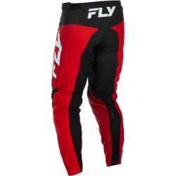 Pantalón FLY RACING F-16 - rojo/negro/Blanco 2