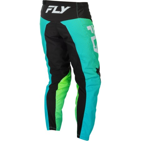 Pantalón FLY RACING F-16 - Aqua/negro/blanco