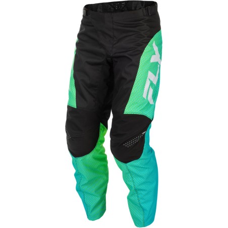 Pantalón FLY RACING F-16 - Aqua/negro/blanco