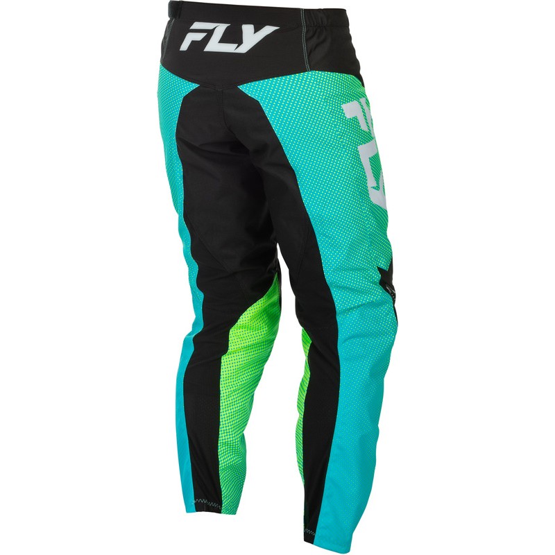 Pantalón FLY RACING F-16 - Aqua/negro/blanco