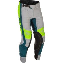 Pantalón FLY RACING Lite - gris/Lime/Teal