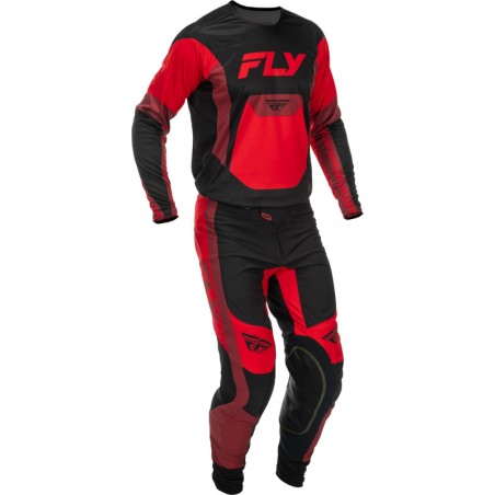 Pantalón FLY RACING Lite - negro/rojo