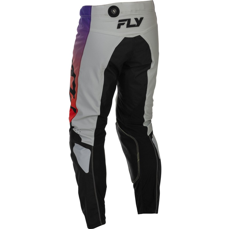 Pantalón FLY RACING Kinetic - gris/rojo/violeta/negro