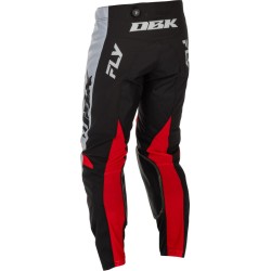 Pantalón FLY RACING Kinetic DBK - gris/negro/rojo 2