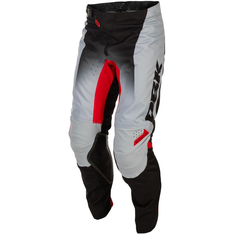 Pantalón FLY RACING Kinetic DBK - gris/negro/rojo