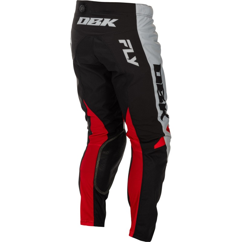 Pantalón FLY RACING Kinetic DBK - gris/negro/rojo
