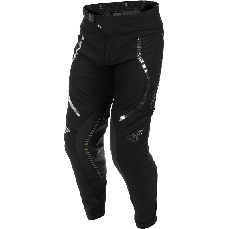 Pantalón FLY RACING Evolution DST Spark Special Edition - negro/plateado