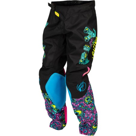 Pantalón infantil FLY RACING Kinetic Mutant - negro/multi