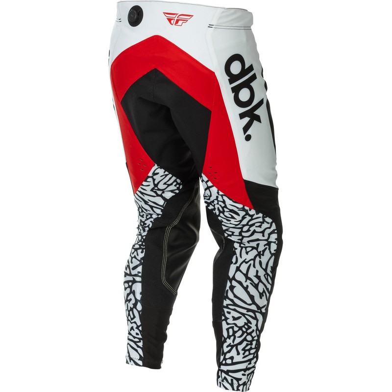 Pantalón FLY RACING Evolution DST DBK Special Edition - negro/plateado