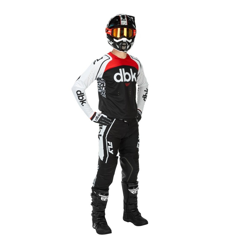 Pantalón FLY RACING Evolution DST DBK Special Edition - negro/plateado