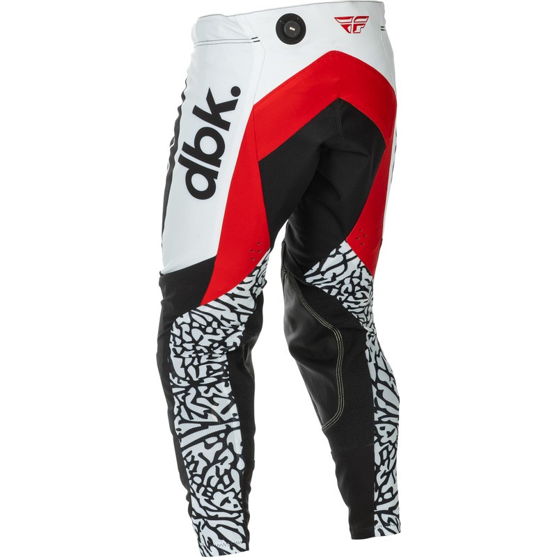 Pantalón FLY RACING Evolution DST DBK Special Edition - negro/plateado
