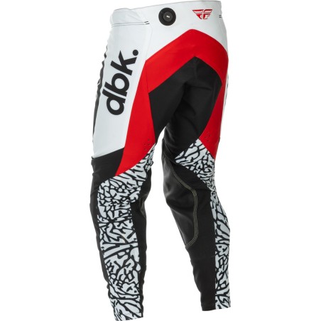 Pantalón FLY RACING Evolution DST DBK Special Edition - negro/plateado