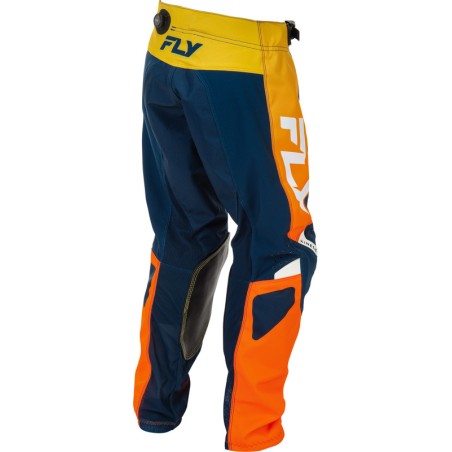 Pantalón infantil FLY RACING Kinetic - Navy/naranja
