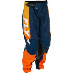 Pantalón infantil FLY RACING Kinetic - Navy/naranja