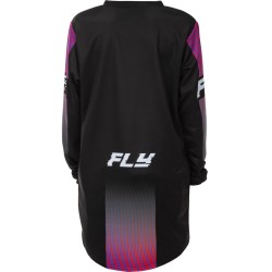 Camiseta infantil FLY RACING F-16 - negro/rojo/violet 2