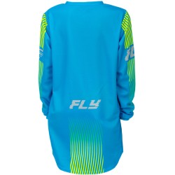 Camiseta infantil FLY RACING F-16 - azul/amarillo 2