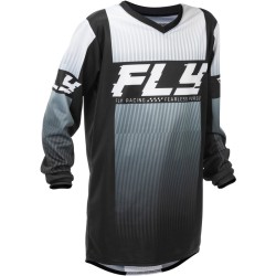 Camiseta infantil FLY RACING F-16 - negro/blanco