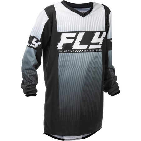 Camiseta infantil FLY RACING F-16 - negro/blanco