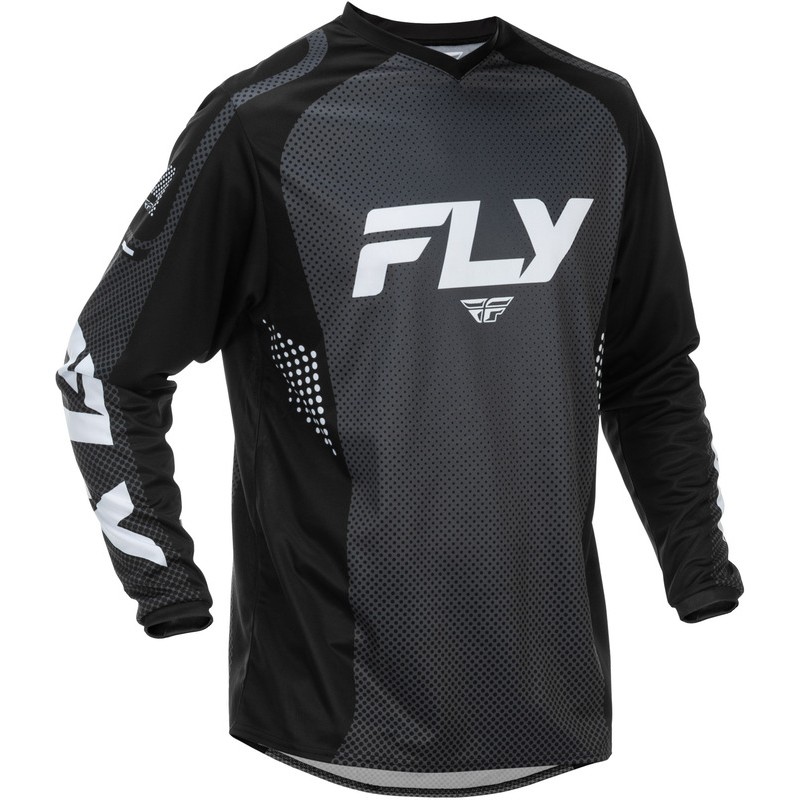 Camiseta FLY RACING F-16 - negro/blanco