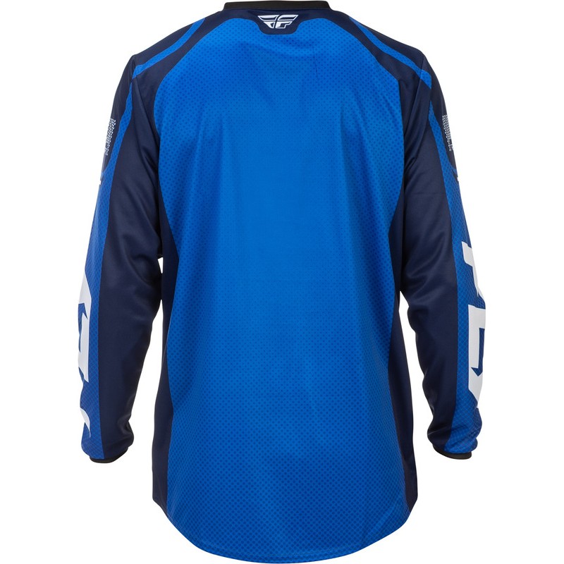 Camiseta FLY RACING F-16 - azul/azul oscuro/blanco