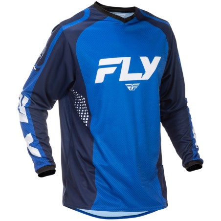 Camiseta FLY RACING F-16 - azul/azul oscuro/blanco