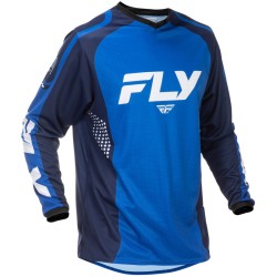 Camiseta FLY RACING F-16 - azul/azul oscuro/blanco