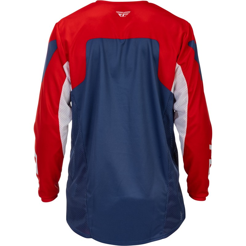 Camiseta FLY RACING Kinetic - rojo/blanco/azul