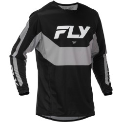 Camiseta FLY RACING Kinetic - negro/gris