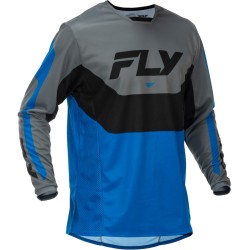 Camiseta FLY RACING Kinetic - azul/gris/negro