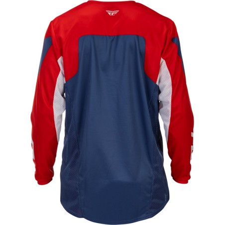 Camiseta FLY RACING Kinetic - rojo/blanco/azul