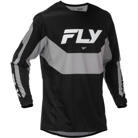 Camiseta FLY RACING Kinetic - negro/gris