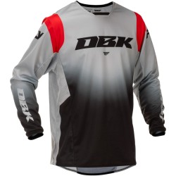 Camiseta FLY RACING Kinetic DBK Special Edition - gris/negro/rojo