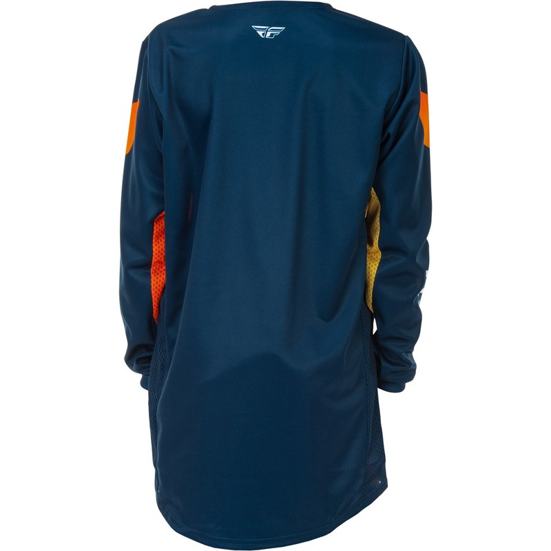 Camiseta infantil FLY RACING Kinetic - Navy/naranja