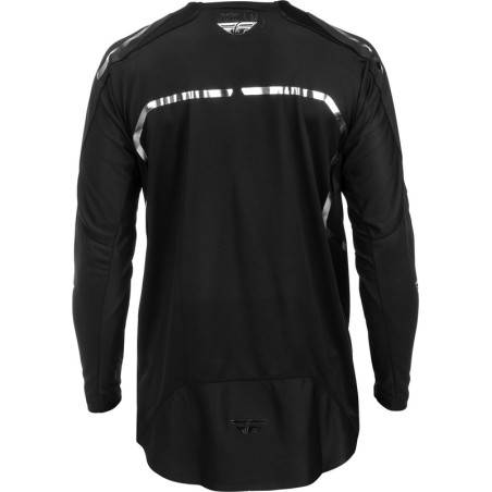 Camiseta FLY RACING Evolution DST Spark Special Edition - negro/plateado