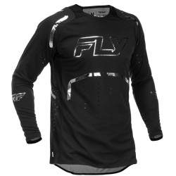 Camiseta FLY RACING Evolution DST Spark Special Edition - negro/plateado